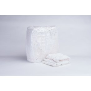 Klude, HVID bomuld, 10kg