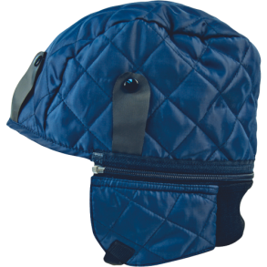 JSP Hjelmhue, Quiltet, Bl� (REST)