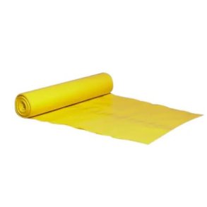Gule LDPE s�kke, 720x1120mm, 100 liter