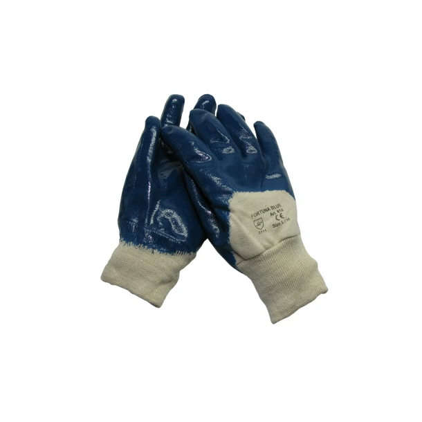 Blue Grip halvdyppet nitrilhandske 804