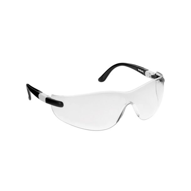 JSP M9600 Contour Sikkerhedsbriller - Ridsefast - Klar (REST)