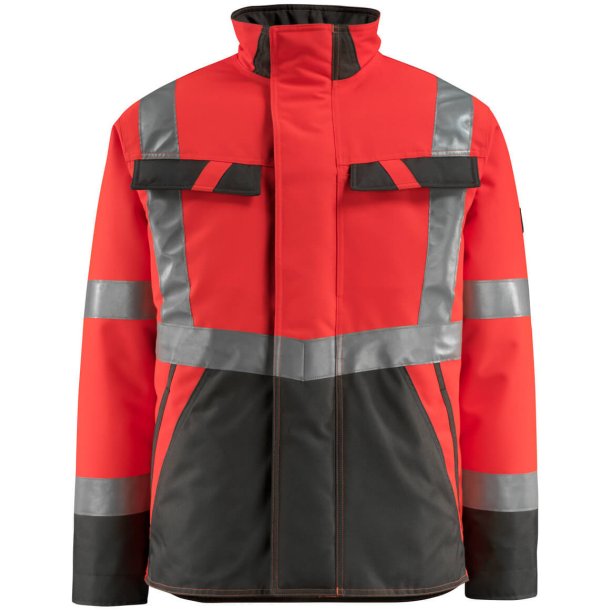 MASCOT Vinterjakke Hi-Vis Rd/Mrk Antracit 15935-126-22218 (REST)