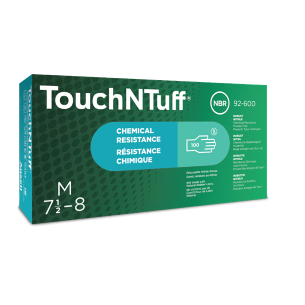 ANSELL TouchNTuff 92-600 grn nitril pudderfri 100 stk.