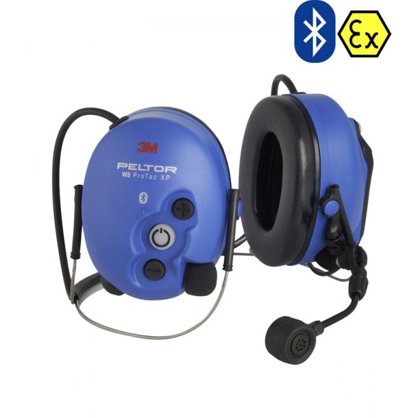 3M PELTOR WS ProTac XP H�rev�rn, bl�, hjelmmotering, MT15H7P3EWS5-50 (REST)