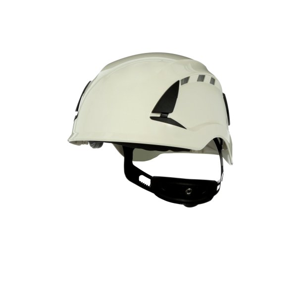 3M SecureFit X5500-sikkerhedshjelm, ventileret, CE, Hi-Viz-grn, X5514V-CE