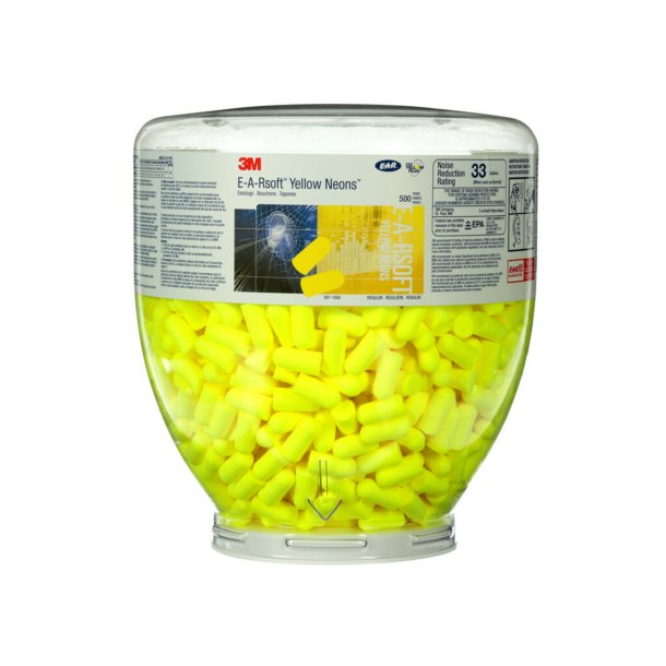 3M E-A-R soft Yellow Neons repropper, refill beholder, PD-01-002