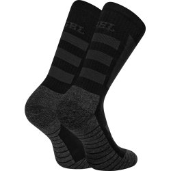 ENGEL Arbejdsstrømper i kraftig uldkvalitet Sort/Antrazitgrå 9110-11