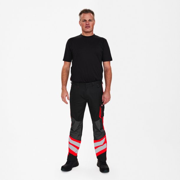 ENGEL Cargo bukser Sort/Rd 2870-217