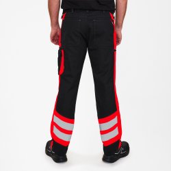 ENGEL Cargo bukser Sort/Rd 2870-217