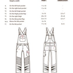 ENGEL Cargo overall Sort/Rd 3870-217
