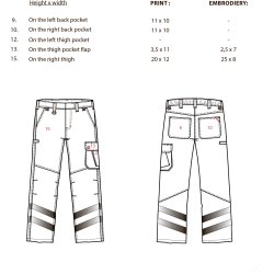 ENGEL Cargo servicebukser med refleks Blue Ink 2872-217