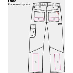 ENGEL Cargo servicebukser Sort 2871-217