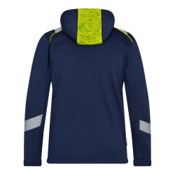 ENGEL Cargo strik cardigan Blue Ink/Gul 8870-256