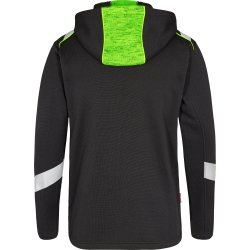 ENGEL Cargo strik cardigan Sort/Grøn 8870-256
