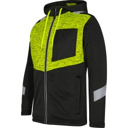 ENGEL Cargo strik cardigan Sort/Gul 8870-256