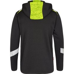 ENGEL Cargo strik cardigan Sort/Gul 8870-256