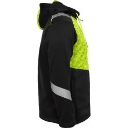 ENGEL Cargo strik cardigan Sort/Gul 8870-256