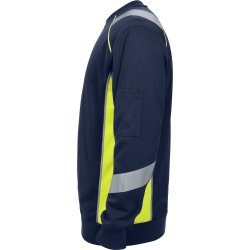 ENGEL Cargo sweatshirt Blue Ink/Gul 8871-257