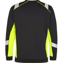 ENGEL Cargo sweatshirt Sort/Gul 8871-257