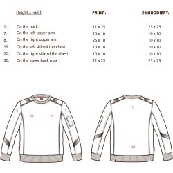 ENGEL Cargo sweatshirt Sort/Gul 8871-257