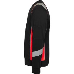 ENGEL Cargo sweatshirt Sort/R�d 8871-257