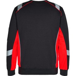 ENGEL Cargo sweatshirt Sort/Rd 8871-257