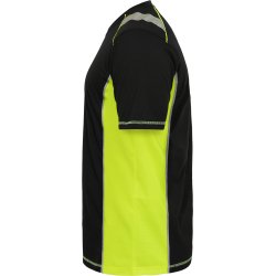 ENGEL Cargo T-shirt Sort/Gul 9870-258