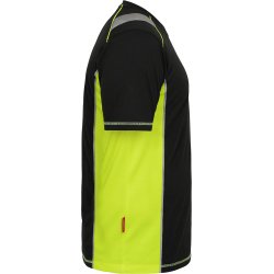 ENGEL Cargo T-shirt Sort/Gul 9870-258