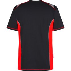 ENGEL Cargo T-shirt Sort/Rd 9870-258