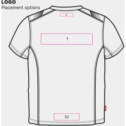 ENGEL Cargo T-shirt Sort/Rd 9870-258