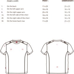 ENGEL Cargo T-shirt Sort/Rd 9870-258