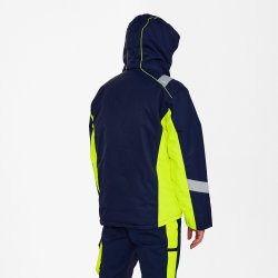 ENGEL Cargo vinterjakke Blue Ink/Gul 1871-354