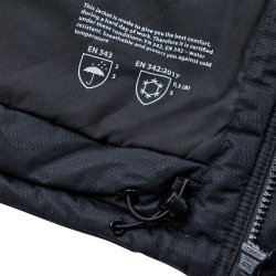 ENGEL Cargo vinterjakke Sort/Rd 1871-354