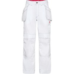 ENGEL Combat hndvrkerbukser med hngelommer Hvid 2761-630