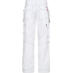 ENGEL Combat hndvrkerbukser med hngelommer Hvid 2761-630