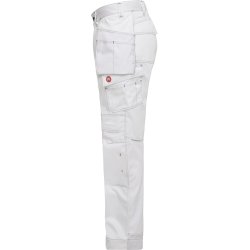 ENGEL Combat hndvrkerbukser med hngelommer Hvid 2761-630