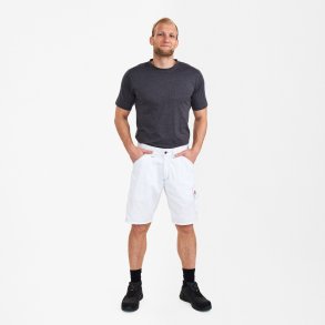 ENGEL Combat hndvrkershorts Hvid 6760-630