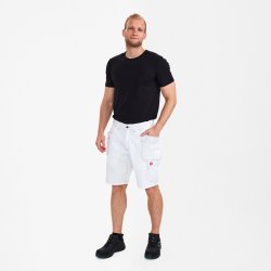 ENGEL Combat hndvrkershorts med hngelommer Hvid 6761-630