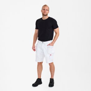 ENGEL Combat hndvrkershorts med hngelommer Hvid 6761-630