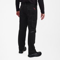 ENGEL Combat bomuld hndvrkerbuks Sort 2760-575