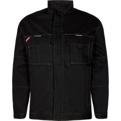 ENGEL Combat bomuld jakke Sort 1760-570 (REST)