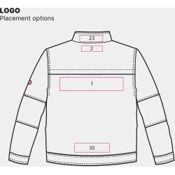ENGEL Combat bomuld jakke Sort 1760-570 (REST)