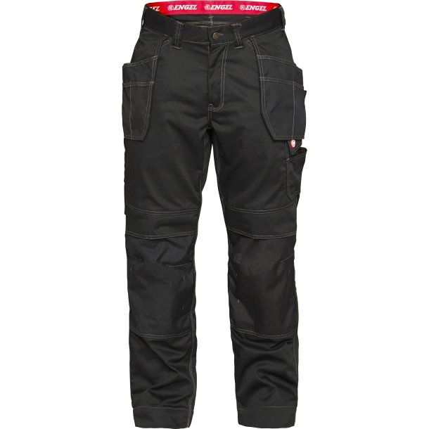 ENGEL Combat hndvrkerbukser med hngelommer Sort 2761-630