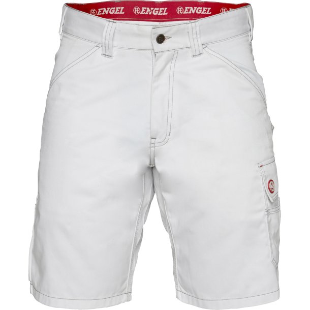 ENGEL Combat hndvrkershorts Hvid 6760-630