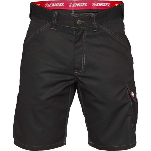 ENGEL Combat hndvrkershorts Sort 6760-630