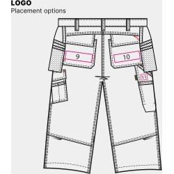 ENGEL Combat knickers med hngelommer Hvid 6861-630