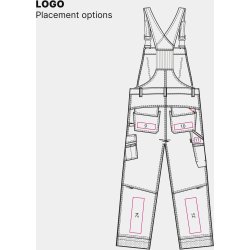 ENGEL Combat overall Hvid 3760-630