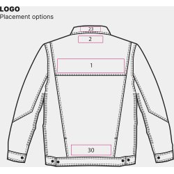 ENGEL Enterprise jakke Azur/Sort 1600-780
