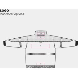 ENGEL Enterprise pilotjakke med refleks Marine 1211-9120
