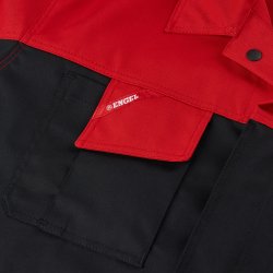 ENGEL Enterprise Stretch jakke Sort/Rd 1680-217